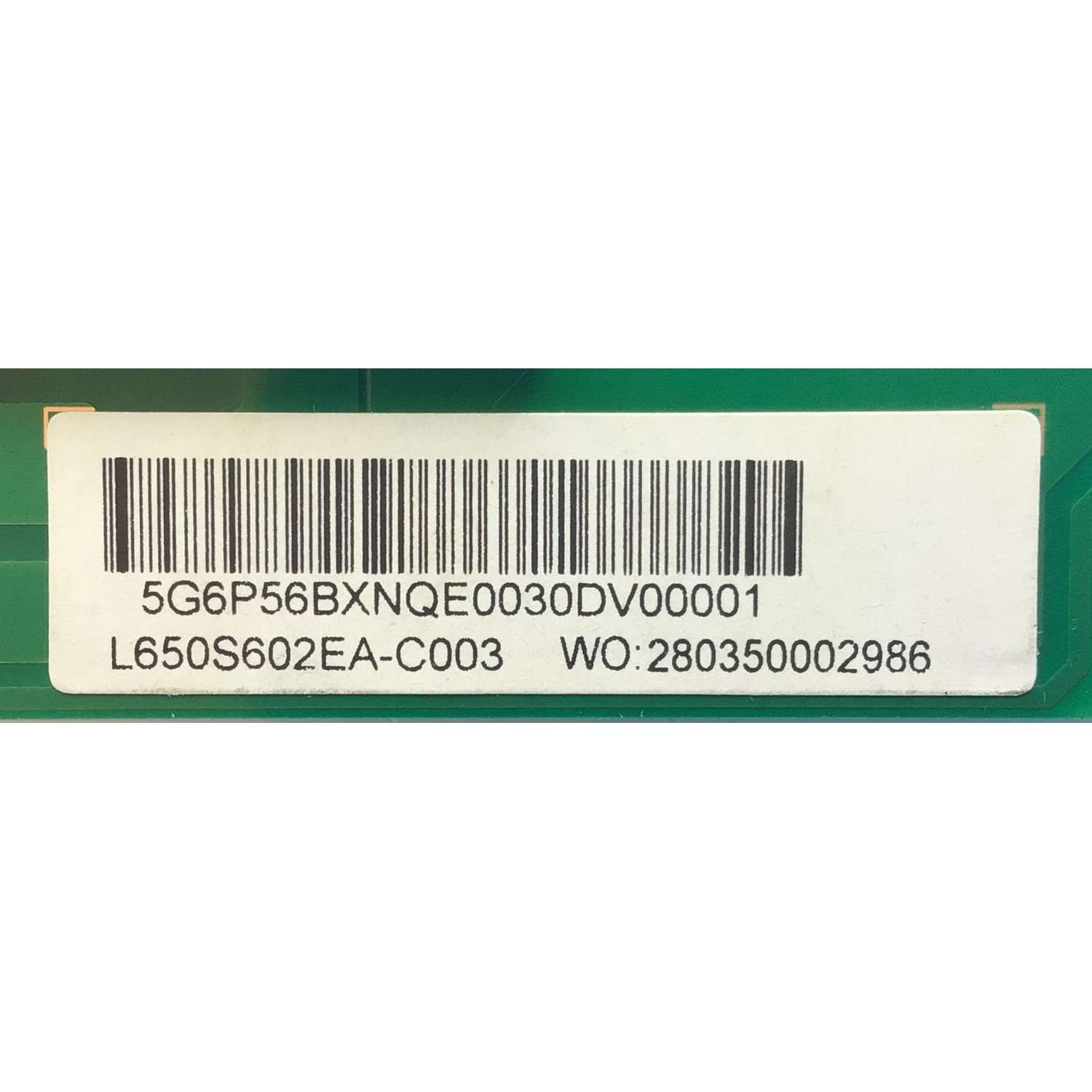 LED DRIVER PARA TV TOSHIBA / NUMERO DE PARTE L650S602EA-C003 / C650S02E02A / 280350002986 / 5G6P56BXNQE0030DV00001 / PANEL V650HP1 / MODELO / 65L5400U - Imagen 2